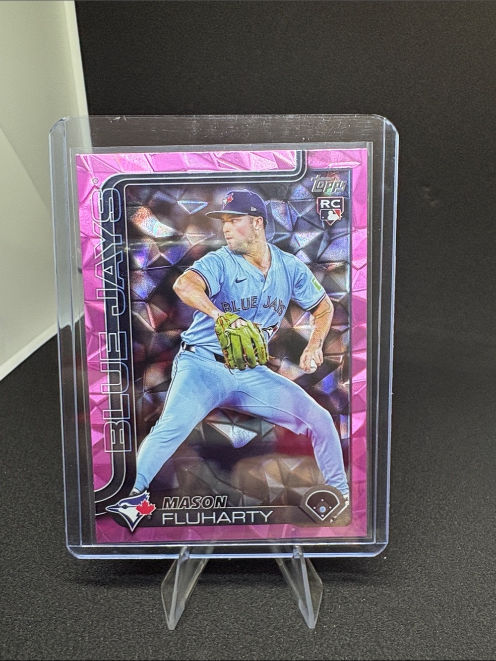 Topps Pink Ice Blue Jays Pitcher Rookie Card